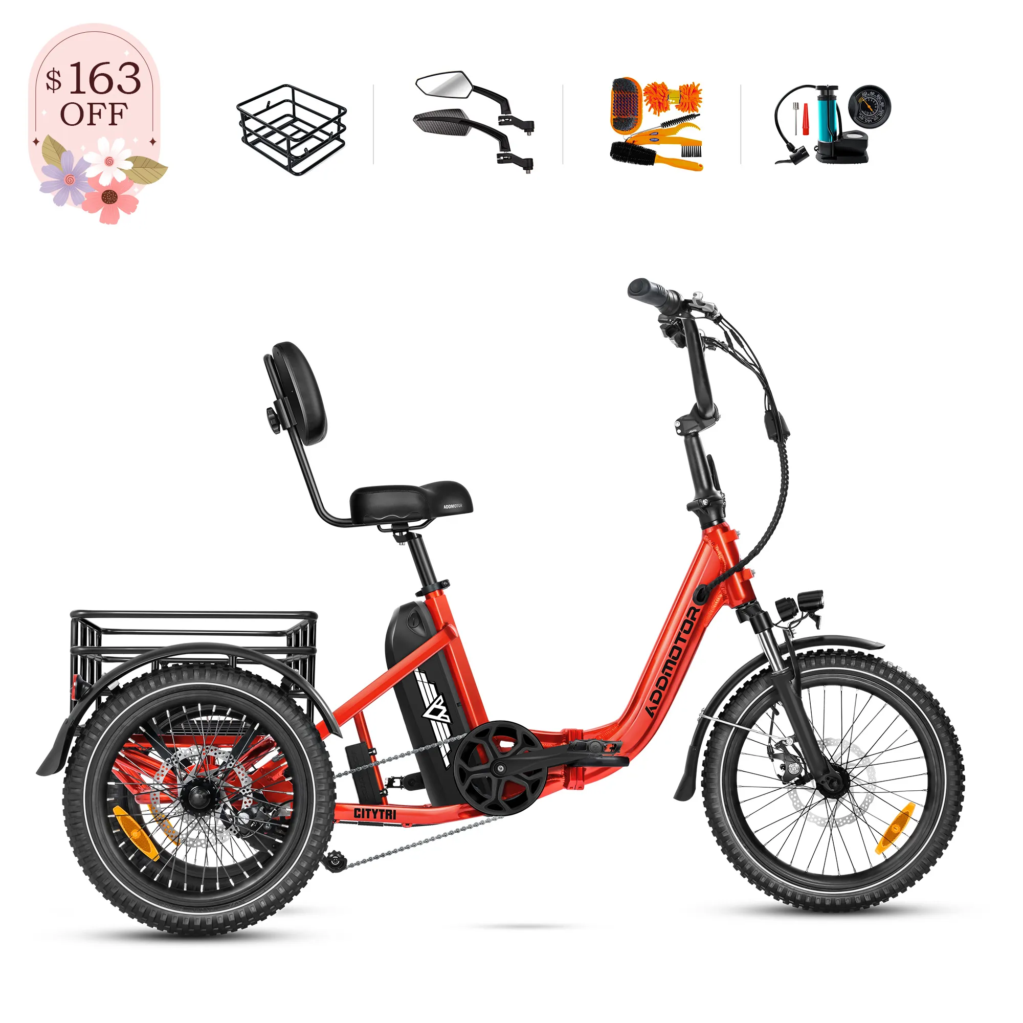Citytri E-310 Folding eTrike