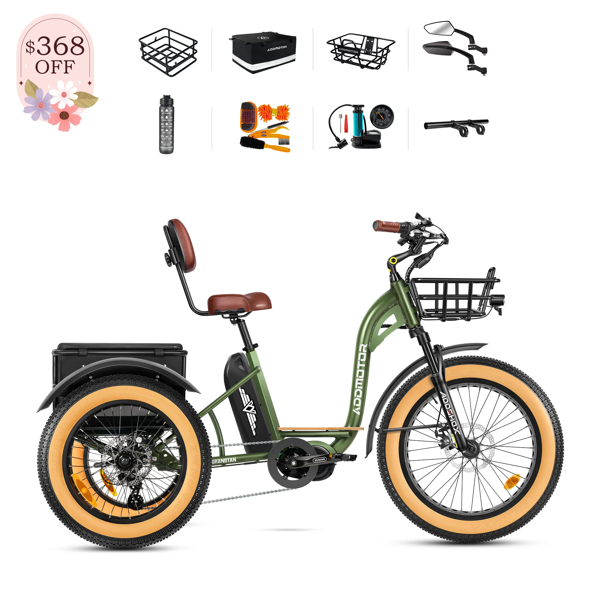 Grandtan Turbo Mid-Drive eTrike